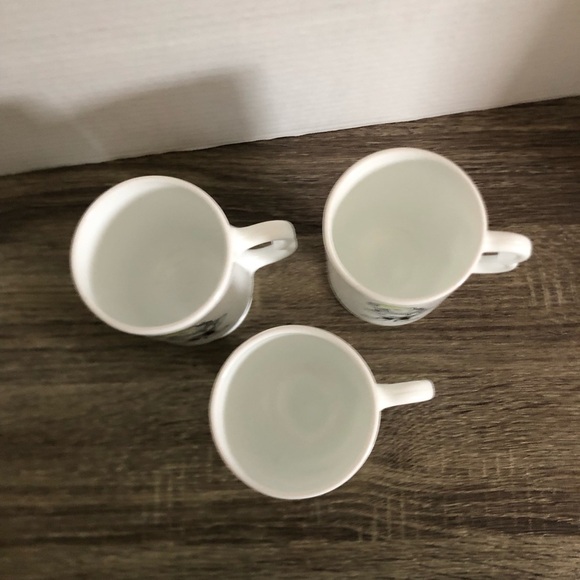 Vtg Milk Glass Irish Spring Advertising Mugs - Picture 8 of 11